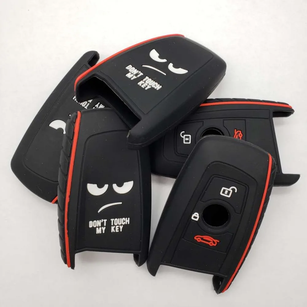 Защитный силиконовый чехол для ключа Don't Touch My Key BMW 1 3 4 5 6 7 серии X3 F25 F26 с