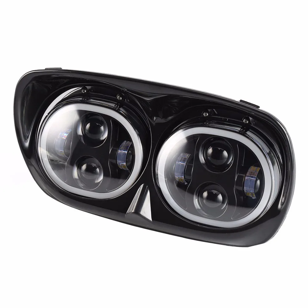 Светодиодный прожектор 80 Вт для езды на мотоцикле Harley|for harley|light forroad glide headlight |
