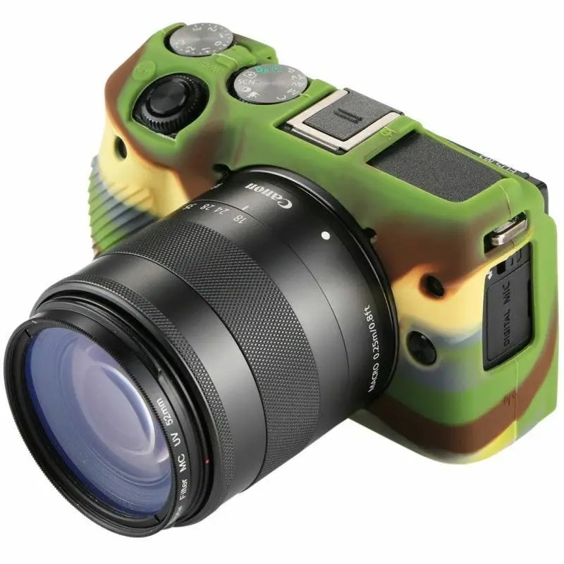 Мягкий силиконовый защитный чехол PULUZ для Canon EOS M3 | Электроника