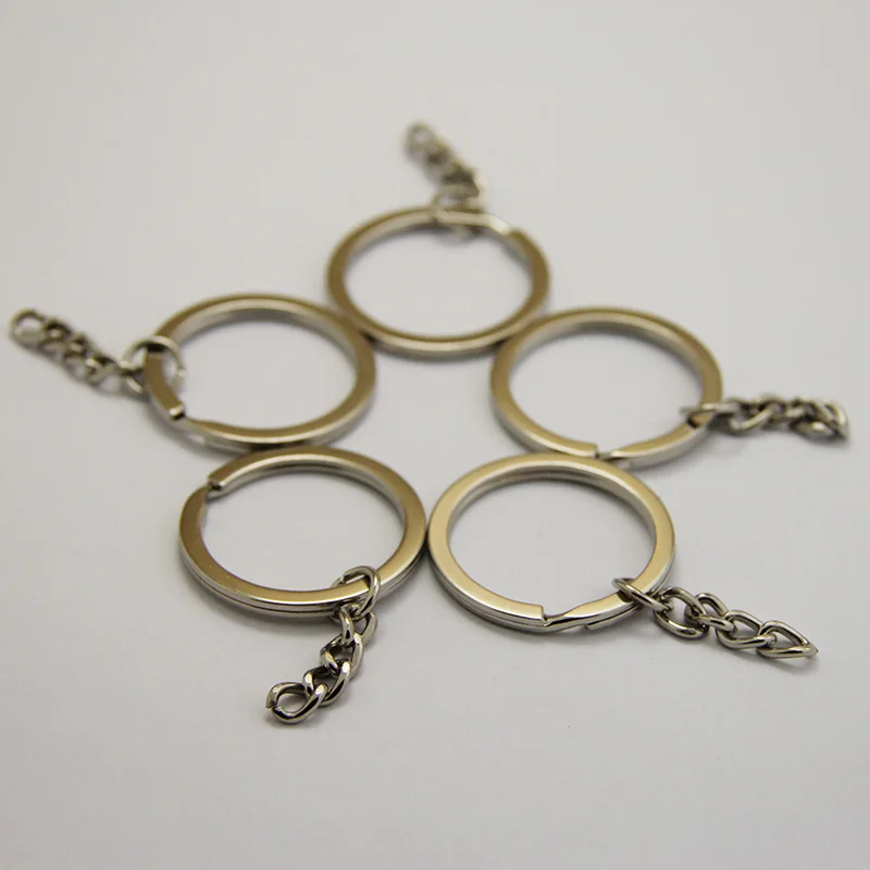 Оптовая продажа 5000 шт./лот металлические кольца для ключей античная бронза