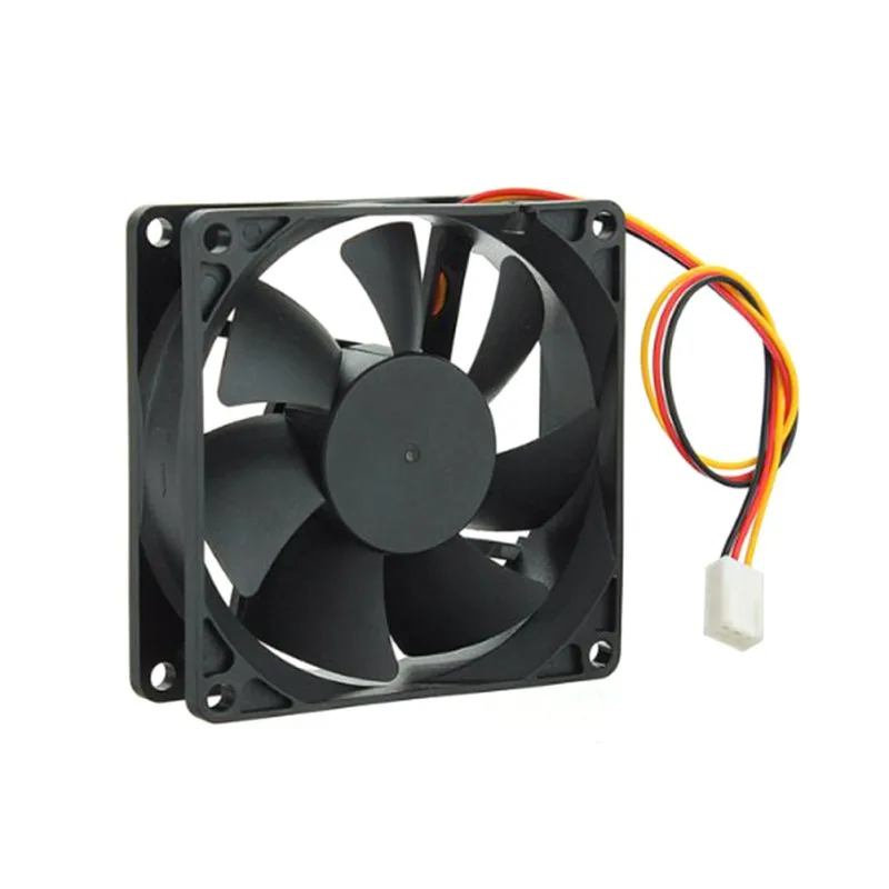 3 Pin 80mm 25mm PC CPU Cooling Fan Heatsinks Radiator For Different Desktop Radiating | Компьютеры и офис