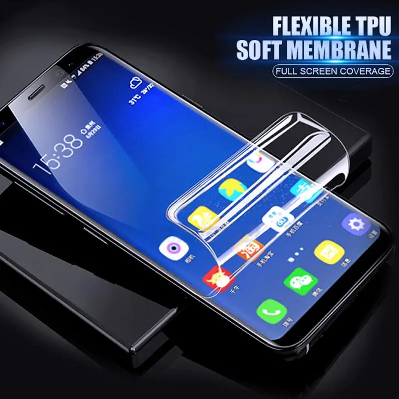 Мягкая Гидрогелевая пленка для Samsung Galaxy J3 J5 PRO PRIME прозрачная на note 8 9 J330 (не