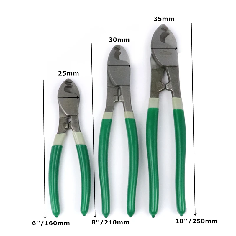 Резак для кабелей 6 ''/8''/10 ''ОБЖИМНАЯ резка плоскогубцы
