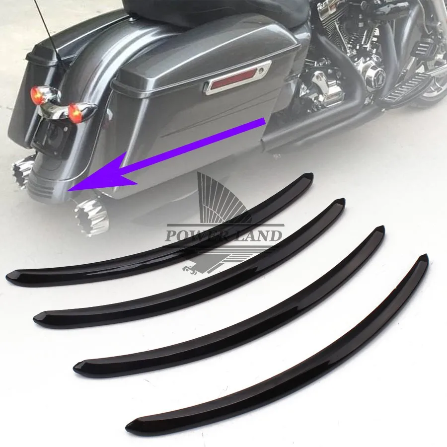 Фонарь заднего крыла для Harley Street Glides 2006 17 Road Glide 2010 07 rear fender rear fender motorcycleglide black | Накладки и декоративные молдинги -32844230906