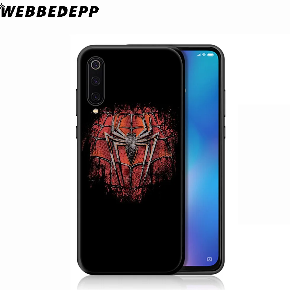 WEBBEDEPP Mavel «Человек-паук», мягкий чехол для Xiaomi mi 9T 9 8 SE 6 A1 A2 A3 Lite mi A1 mi A2 mi A3 mi F1 макс 3 mi 8 CC9E CC9
