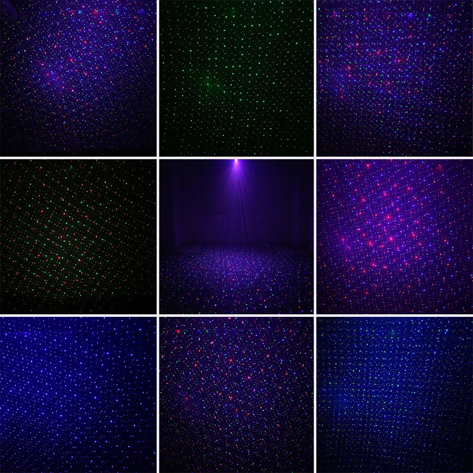 ALIEN RGB дистанционный статический лазерный проектор в виде звезд и точек, светильник для сада, открытый водонепроницаемый светильник для рождественской елки, праздника, душа, светильник ing
