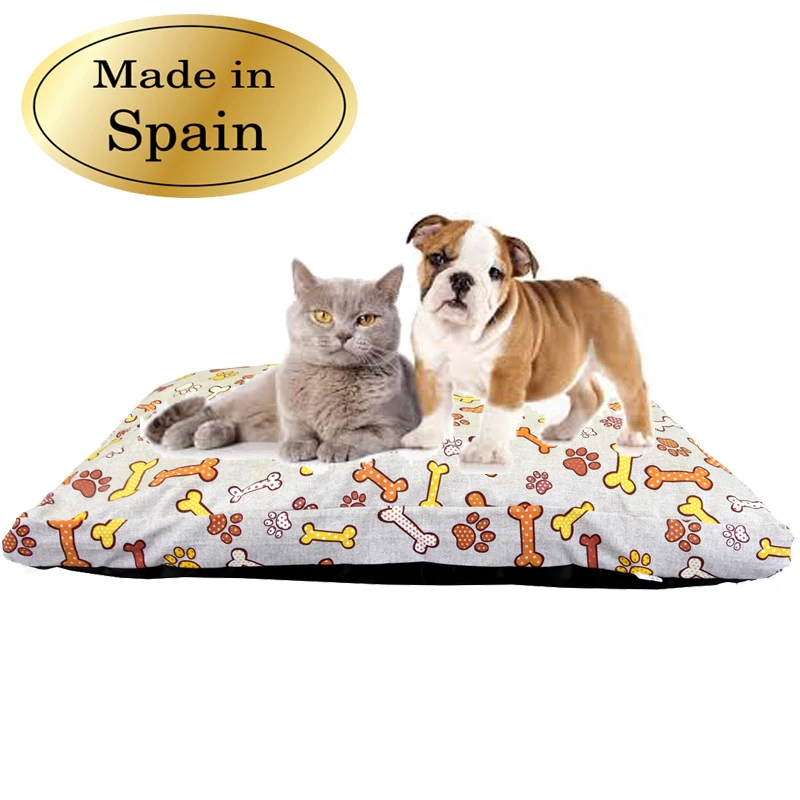 7 Days shipping Time Cartoon Dog Food Rectangle Large Pet Bed Mat Mattress for Super Big Mascotas Soft Comfortable |