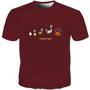 Мужская футболка в стиле Cloudstyle, забавная Футболка с принтом в виде яйца и курицы, крутые летние футболки с героями мультфильмов, уличная футболка унисекс