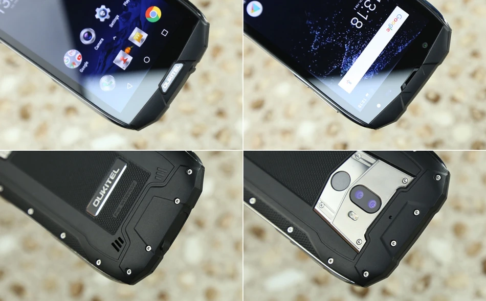 OUKITEL WP5000 5," дисплей IP68 водонепроницаемый мобильный телефон MTK6763 Восьмиядерный Android 7,1 6 Гб 64 Гб 5200 мАч отпечатков пальцев Смартфон