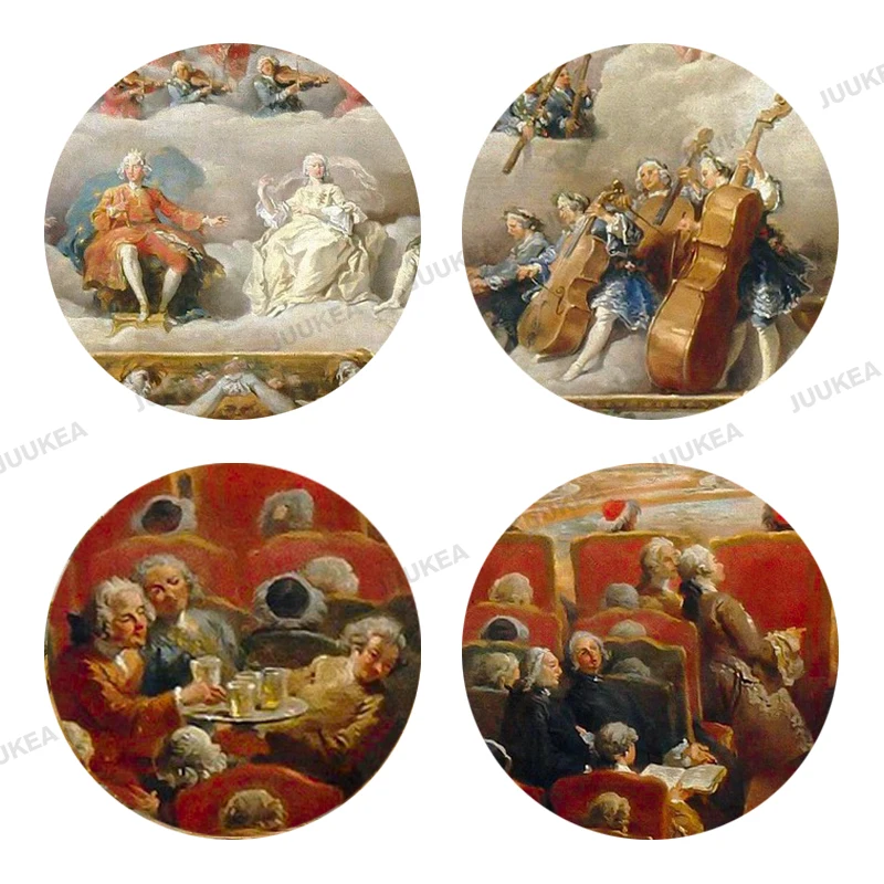 Печать холст картина плакат музыкальный фестиваль задается кардинал de la rochefoucauld