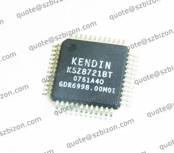 

5PCS/LOT KSZ8721BT IC QFP48 BRAND NEW