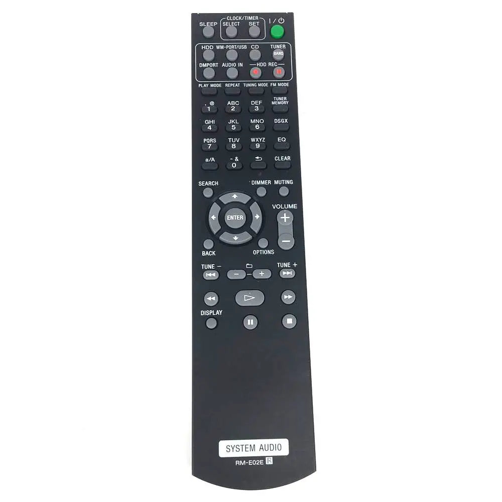 Новый пульт дистанционного управления RM-E02E для SONY av-плеер приемник HCD-E300HD NAS-E300HD |