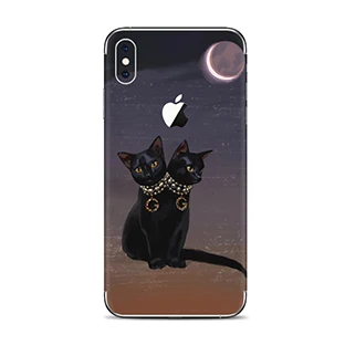 Gooyiyo-для для iPhone X XS телефон Стикеры XS Max XR DIY Наклейка 3м винил-Цвет кожного покрова для iPhone 6, 6 S, 7, 8plus, Стикеры - Цвет: E57