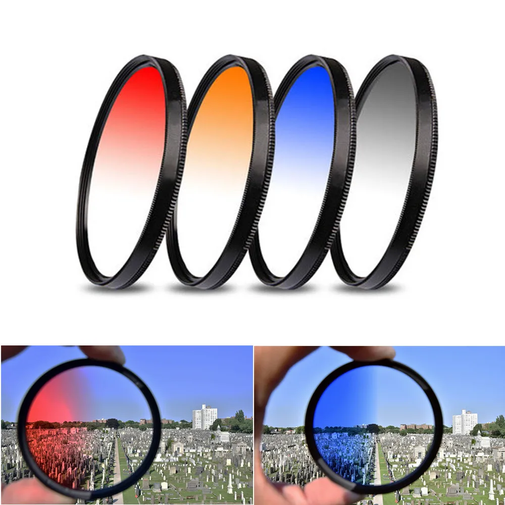 Аксессуары UV CPL FLD Star ND2 ND4 ND8 градиентный цветной фильтр бленда крышка чистящая