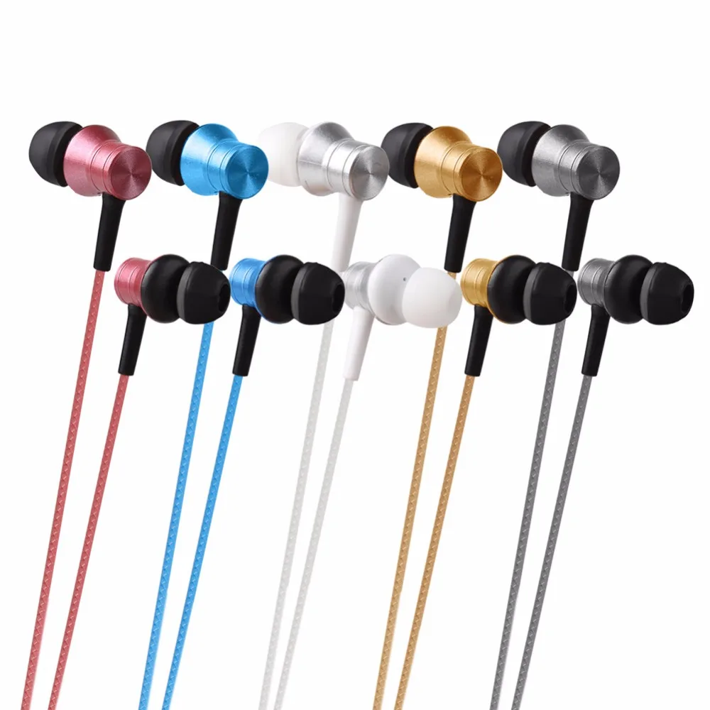 Наушники вкладыши для телефона 3 5 мм стерео наушники со встроенным микрофоном