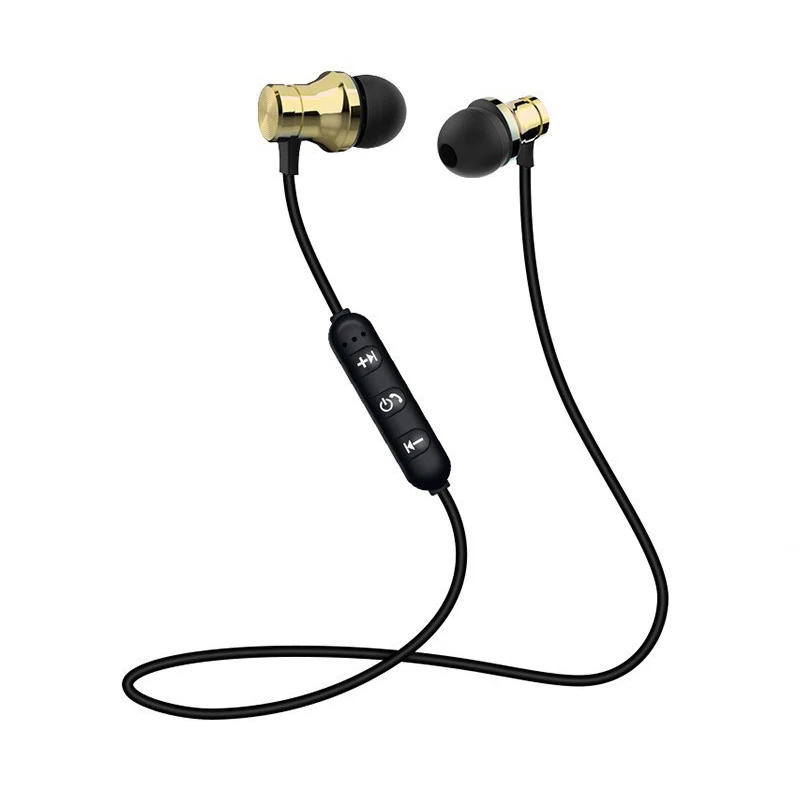 Магнитные беспроводные Bluetooth наушники стерео спортивные водонепроницаемые наушники беспроводные наушники-вкладыши с микрофоном для IPhone samsung xiaomi