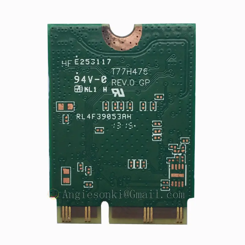 Killer N1420NGFF 802.11ac + BT4.0 867 Мбит/с Wi-Fi WLAN-карта N1420 0MW9J2 NGFF для DELL ALIENWARE 15 17 Toshiba Sony Samsung |