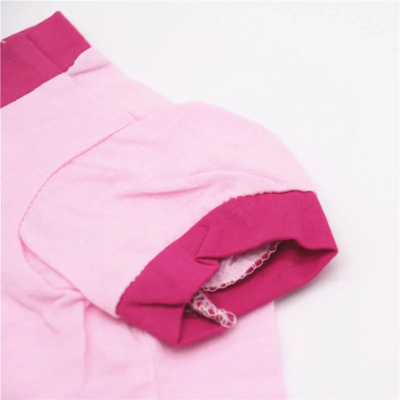 Одежда для собак Красный/Розовый Зонт осенняя Футболка с принтом щенка удобный