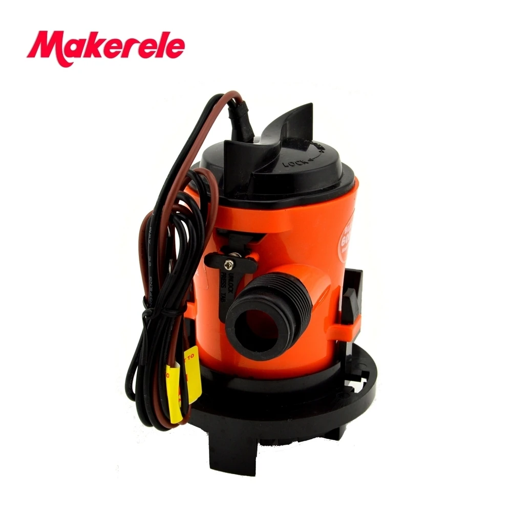 

MKBP1-G800-03 3/4" hose CE Passed 800GPH Seaflo Marine Boat Submersible Water Bilge Pump 12V Free Shipping