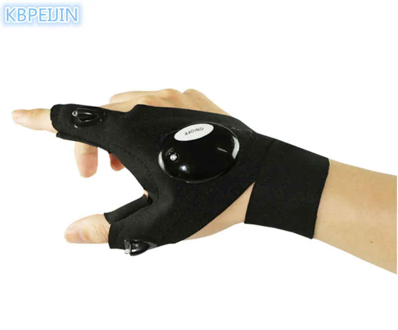 Светодиодная вспышка s перчатсветильник освещение ночное время инструмент для