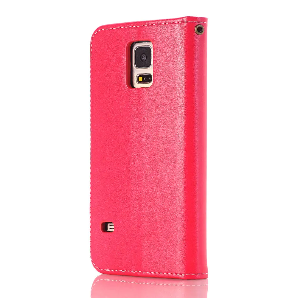 Флип чехол для Samsung Galaxy S5 Mini S 5 G800F G800H G800H/DS кожаный телефона 5S SM G800H|Чехлы-книжки| |