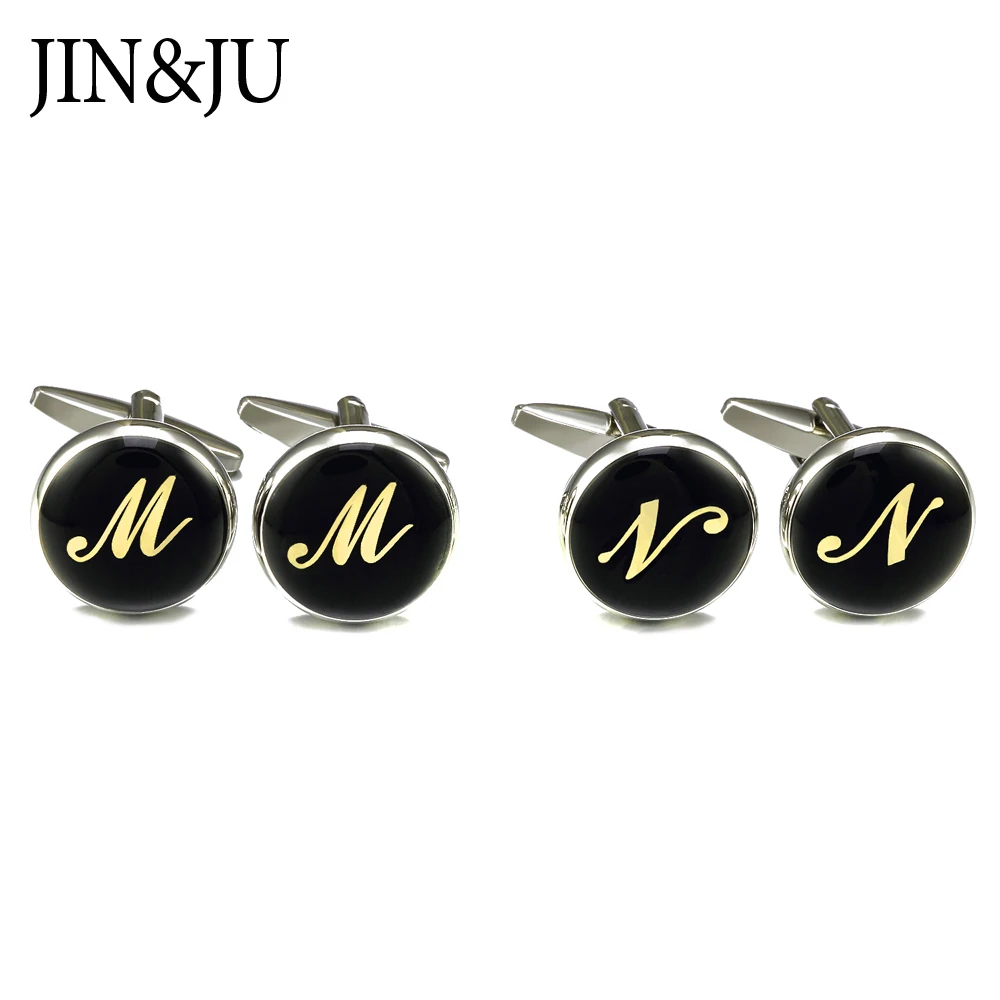 Jin & Ju высокое качество Запонки Для Манжет Рубашки мужские Ювелирные изделия