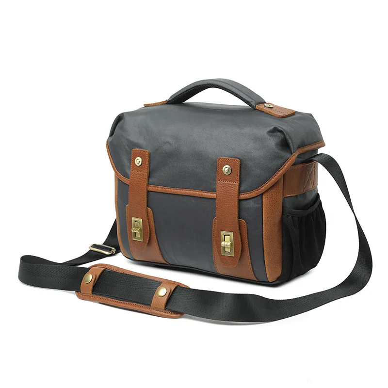 061018 new hot yesetn men lens camera bag male canvas digital shoulder | Багаж и сумки