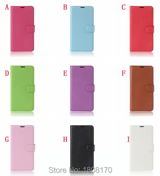 Кожаный чехол Бумажник личи для Samsung Galaxy C5 Pro Xcover 4 G390F LG K4 2017 USA Oppo A57 Alcatel A3 A5