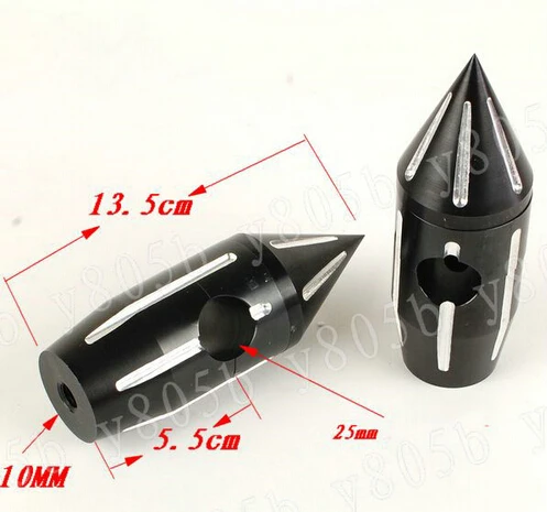Мотоцикл 1 &quot 2.25 стояки для Honda Yamaha Suzuki Kawasaki Harley BMW KTM Aprilia Ducati мотоцикла улица