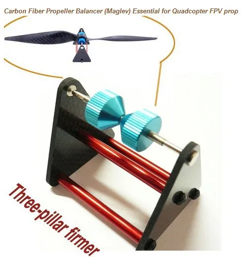 Магнитный балансировщик пропеллера из углеродного волокна для квадрокоптера FPV