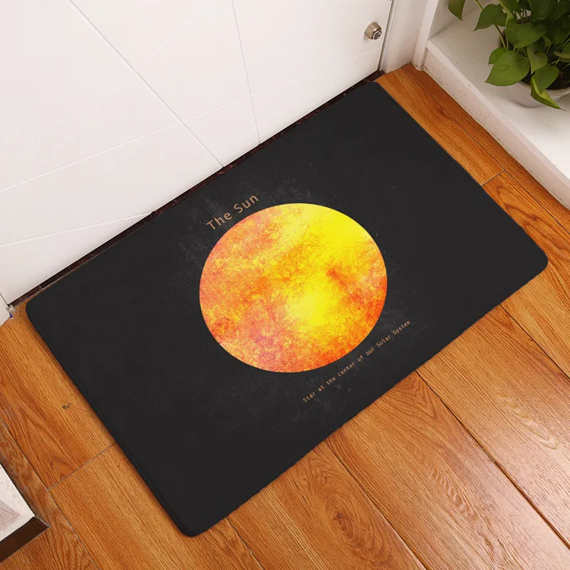 Коврик для сиденья CAMMITEVER планета простые коврики моющийся коврик спальни зоны