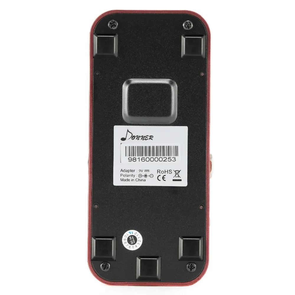 Donner 2 в 1 Vowel Mini Active Wah регулятор громкости гитарная педаль