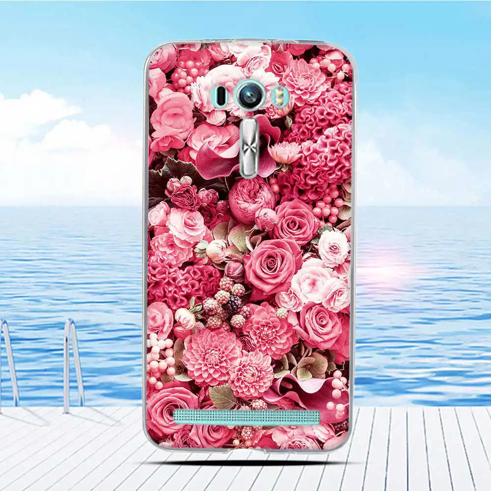 Для Asus ZenFone 2 Laser ZE550KL 5 &quot чехол с 3D рельефным рисунком задняя крышка из мягкого