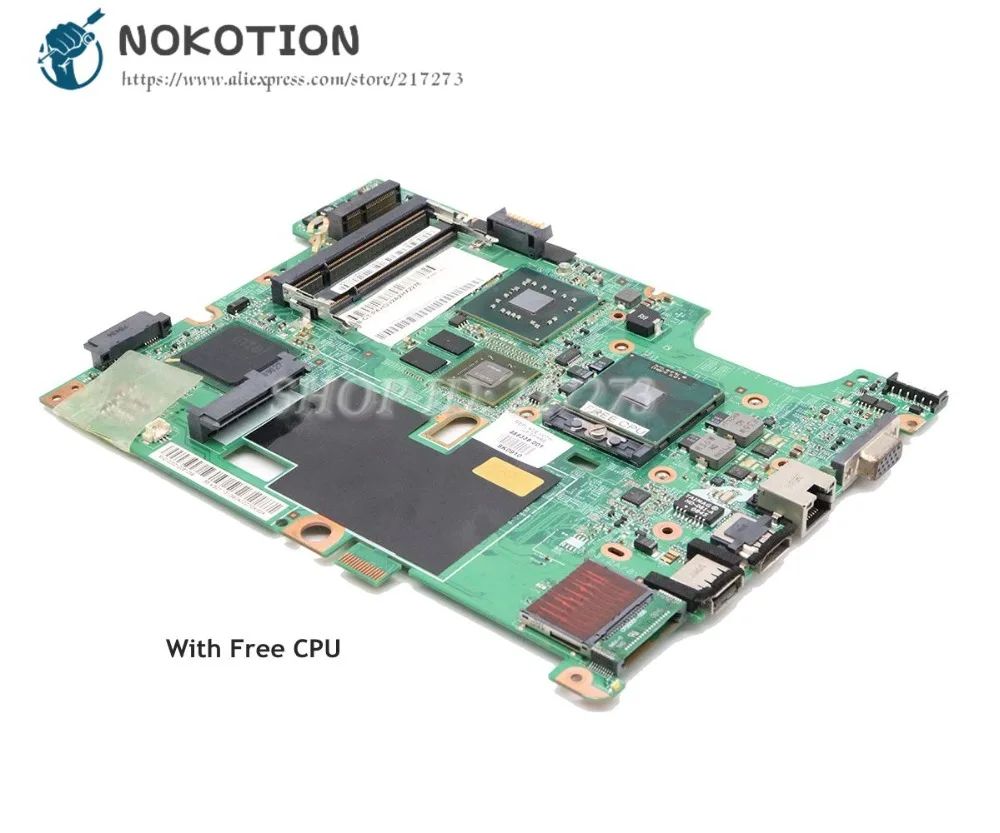 NOKOTION материнская плата для ноутбука HP Compaq CQ60 G60 CQ70 G70 48.4I501.021 488338 001 PM45 DDR2 9200M