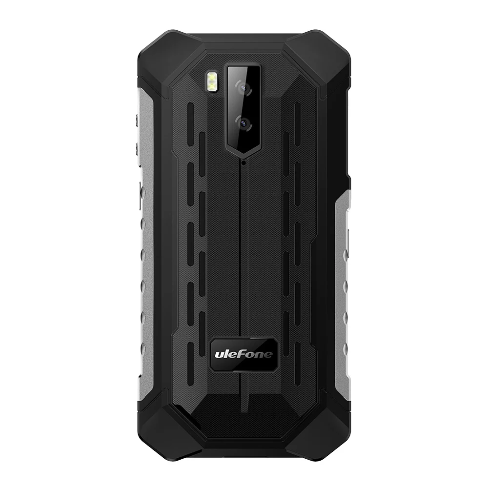 Серебристый Ulefone Power X3 IP68 прочный Водонепроницаемый мобильный телефон Android 9,0 мобильный телефон 5," 4 ядра 2 ГБ+ 32 ГБ Face ID 5000 мАч для смартфонов - Цвет: Серебристый