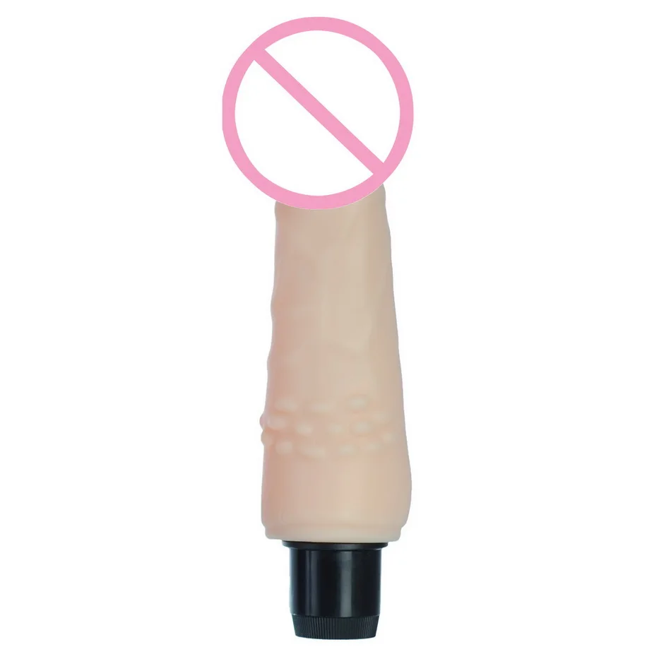 7.9 Inch Vibrating Realistic Dildo Flexible 100% Waterproof Real Feel Vibrator Sex Tos For Woman | Красота и здоровье