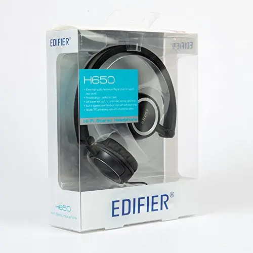 Наушники Edifier H650 Hi Fi складные шумоизолирующие стерео наушники сверхлегкие и