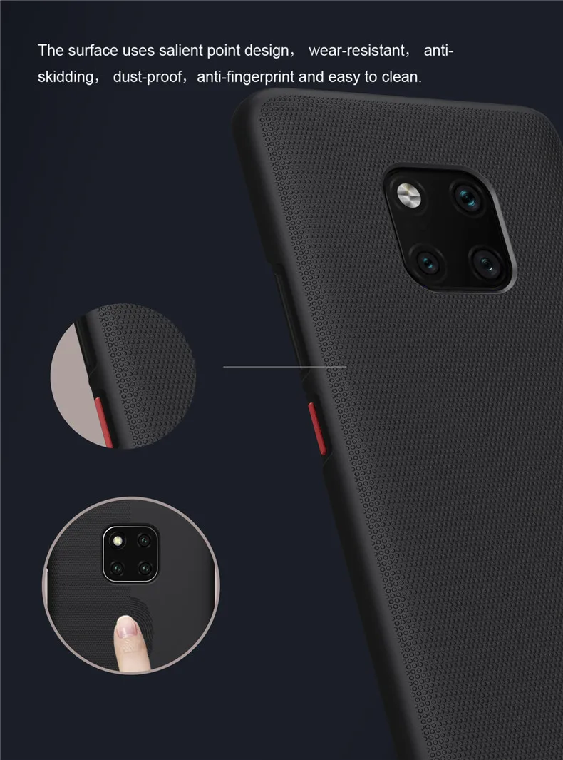Чехол Nillkin для huawei mate 20 Pro, тонкий жесткий чехол из поликарбоната для huawei mate 20 Pro, чехол для телефона