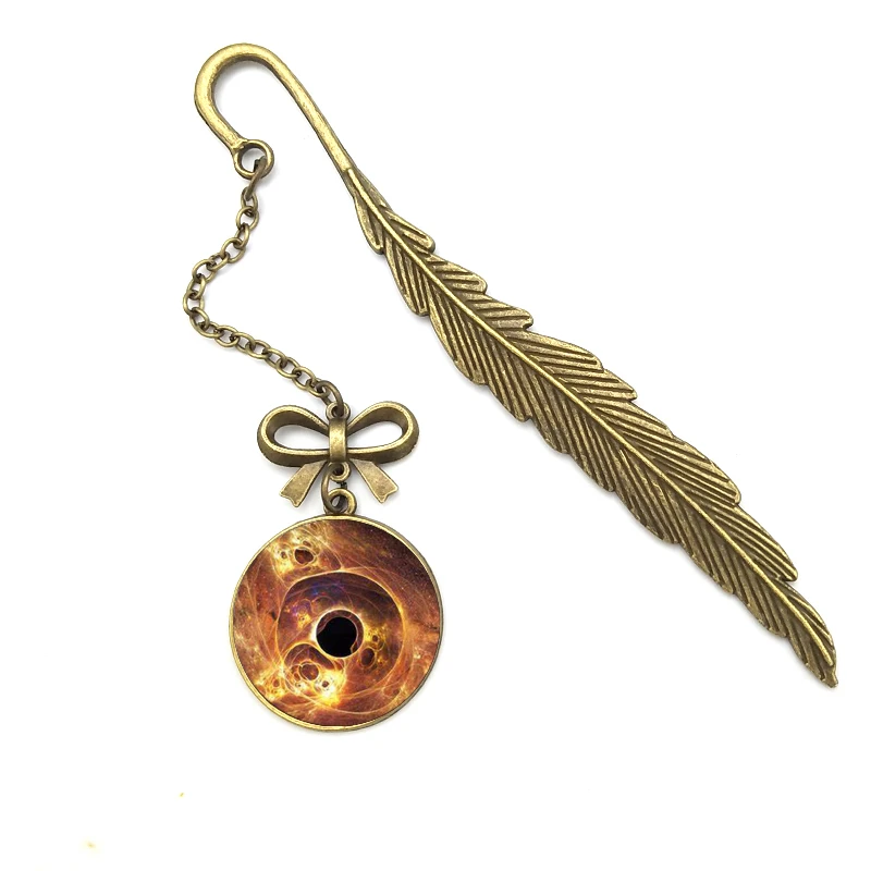 Черная книжка маркер с отверстиями металлическая подвеска вкладка винтажная