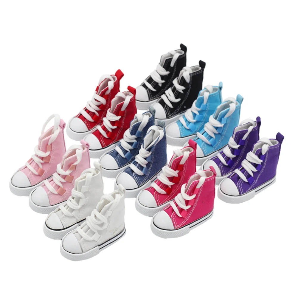 1 пара парусиновых кроссовок модная Мини игрушечная обувь для 60 см 1/3 Bjd кукольные