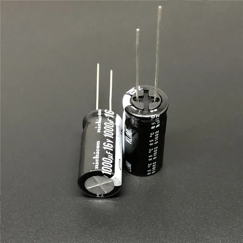 5 шт./50 шт. 1000 мкФ 16В NICHICON KL 12 5x25 мм 16V1000uF низкая утечка тока Алюминиевый