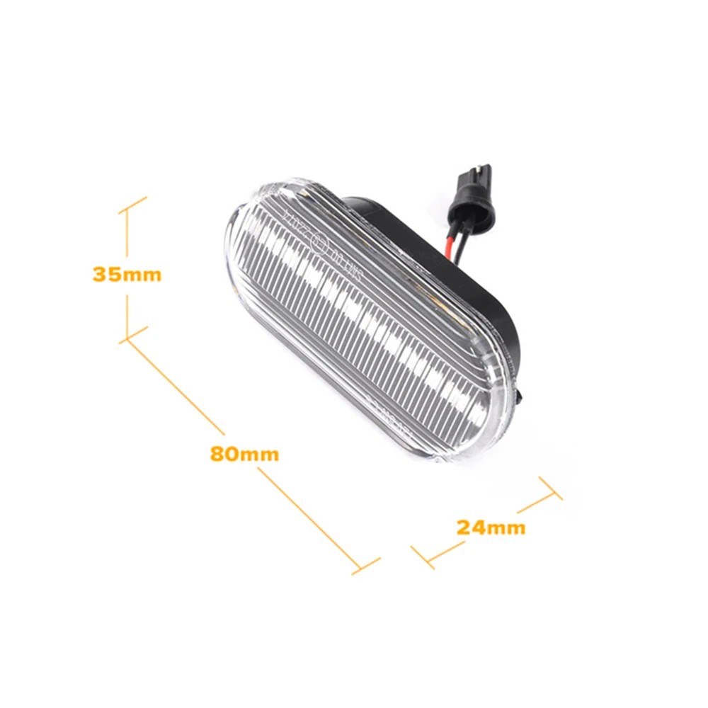 Поворотники для Volkswagen VW Bora Golf 3 4 Passat 3BG Polo SB6 2 шт.|Абажуры| |