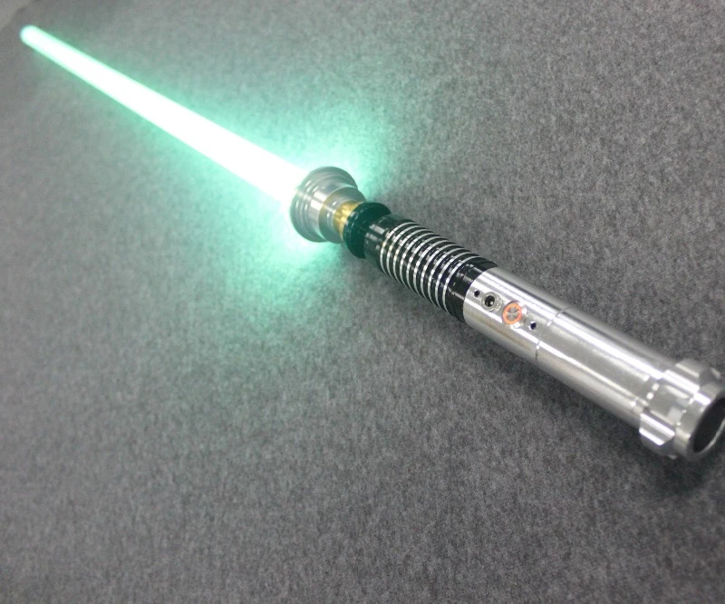 Светильник LUKE 100 см, металлический меч, игрушка Jedi Sith Luke, светильник saber Force FX, тяжелый, перезаряжаемый, меняющий цвет, звук