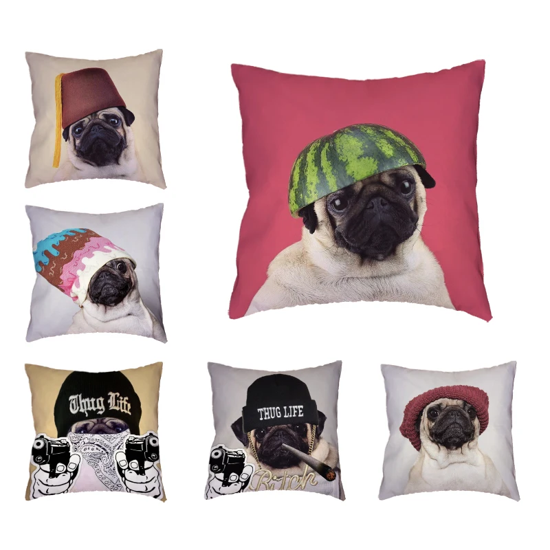 Чехол для подушки с принтом в виде банана арбуза цветов | Дом и сад