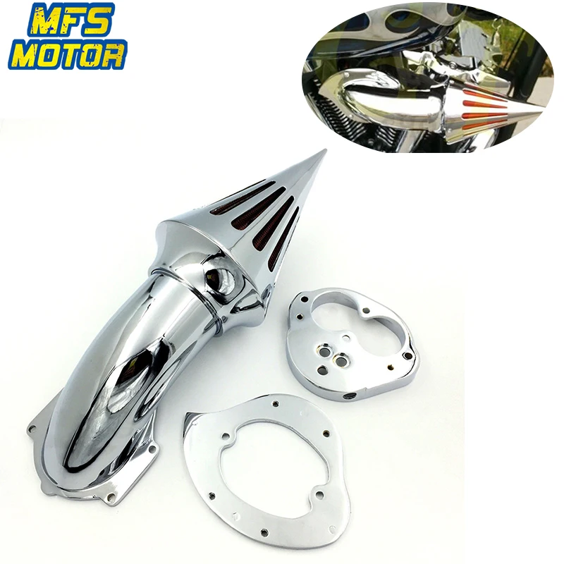 

Воздушные фильтры для 00-12 Kawasaki Vulcan 1500 1600 VN1500 VN1600, конусный воздухоочиститель с шипами, комплект воздухозаборников, аксессуары для мотоцикло...