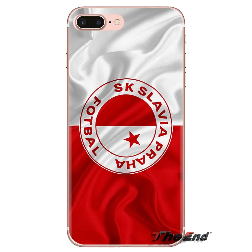 Sk Slavia Praha спортивный силиконовый чехол для телефона сумка Xiaomi Mi3 Samsung A10 A30 A40 A50 A60 A70