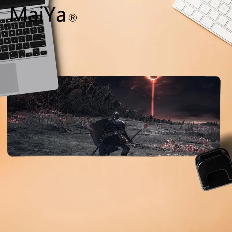 MaiYa мальчик Подарочный коврик dark souls крутой популярный игровой большой коврик для мыши ПК компьютерный коврик геймер скорость мыши розничная маленький резиновый коврик для мыши - Цвет: LockEdge 30x80cm