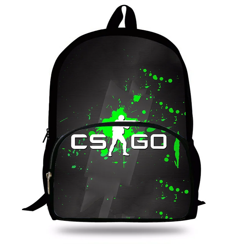 Школьные сумки Counter Strike детские на плечо повседневные Рюкзаки для ноутбука детей
