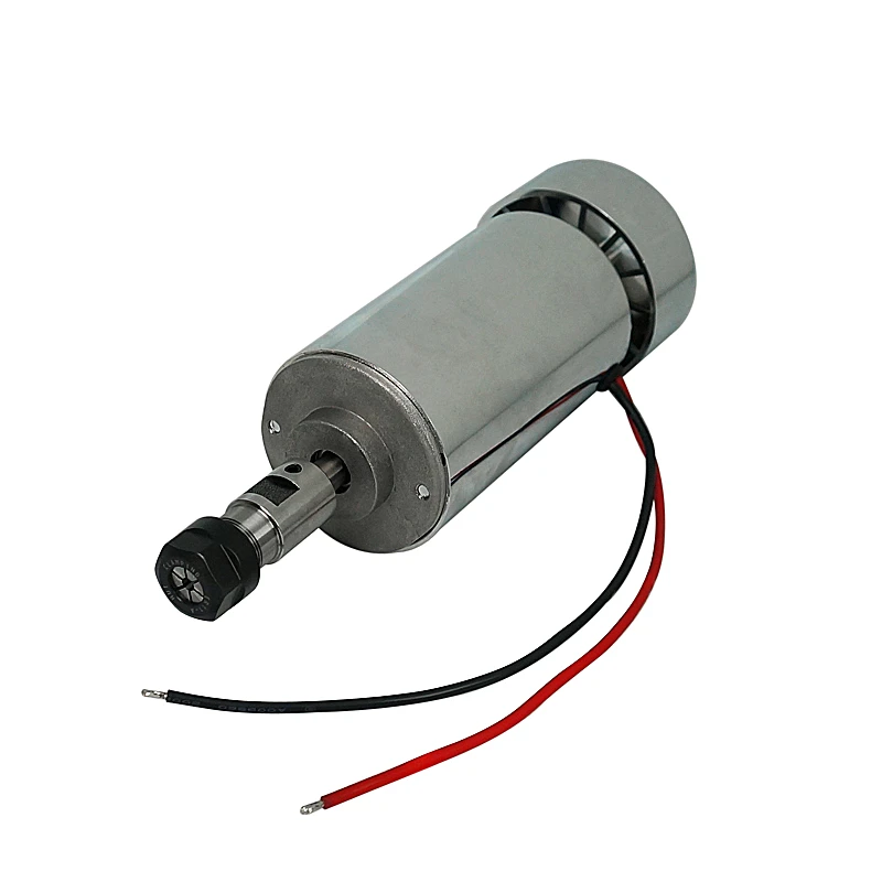 DC12-48V 300 Вт мотор шпинделя ER11 ER16 12000 об/мин 0.3kw фрезерный станок с ЧПУ | Инструменты