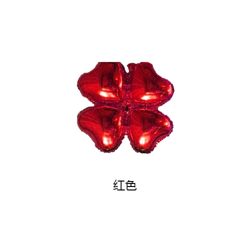 Четыре алюминиевых пленки листьев травы любовь воздушный шар магазин практика